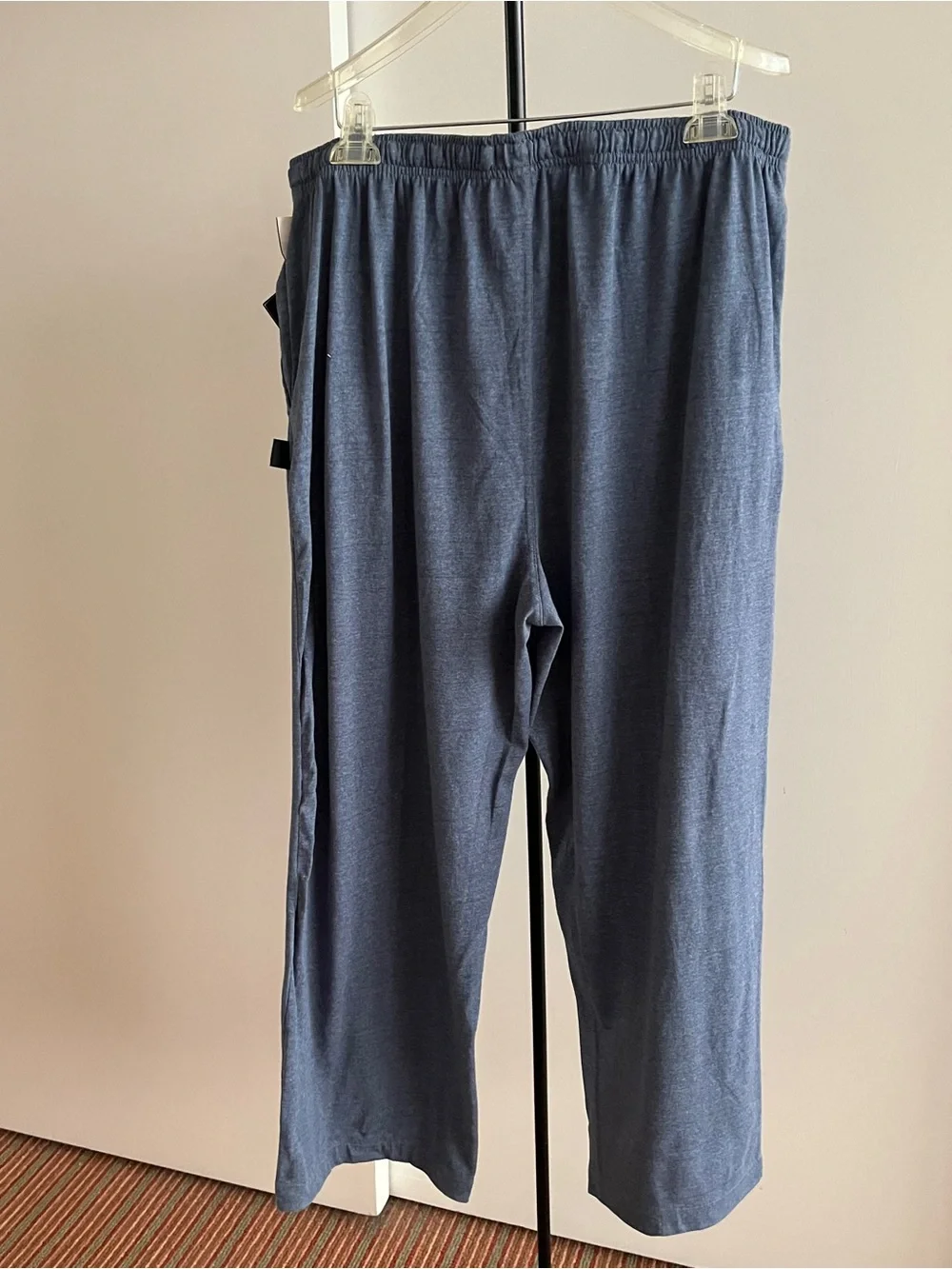 NWT IZOD Sleepwear Lightweight Blue Pajama Lounge Pants Cotton Blend $59+ Large